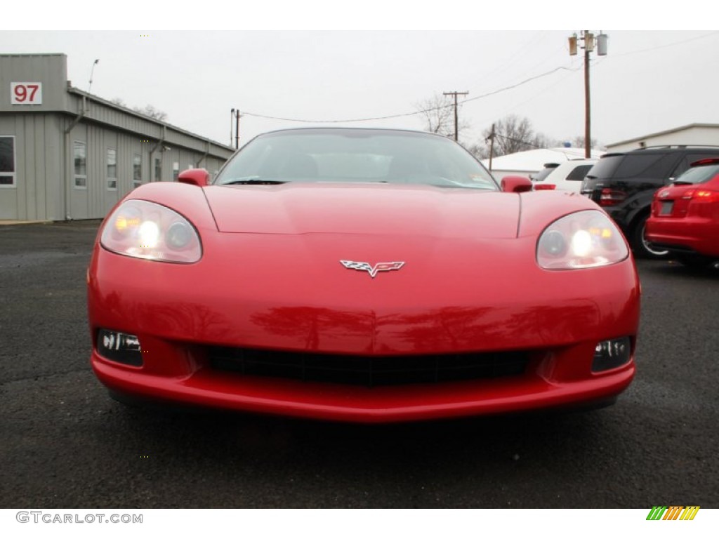 2005 Corvette Coupe - Precision Red / Ebony photo #14