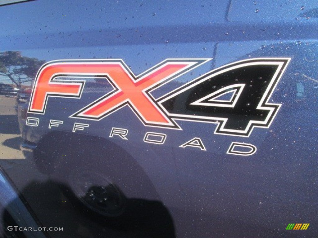 2015 F250 Super Duty XLT Crew Cab 4x4 - Blue Jeans / Steel photo #14