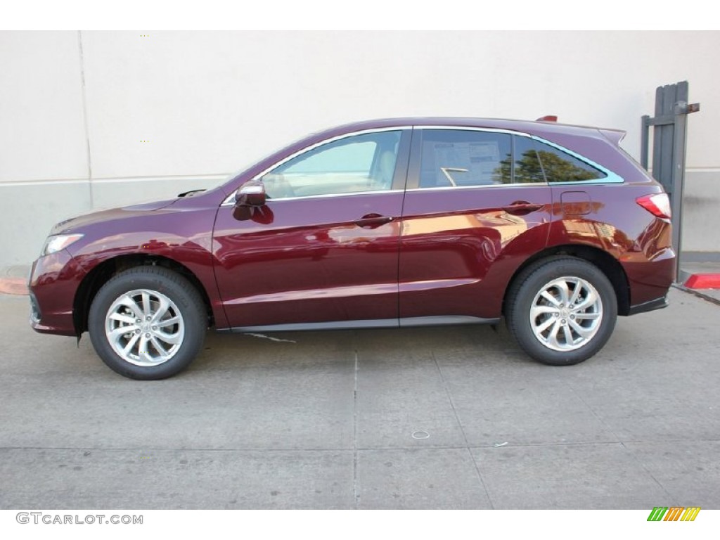 Basque Red Pearl II 2016 Acura RDX Standard RDX Model Exterior Photo #104694795