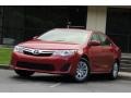 2014 Barcelona Red Metallic Toyota Camry LE  photo #30