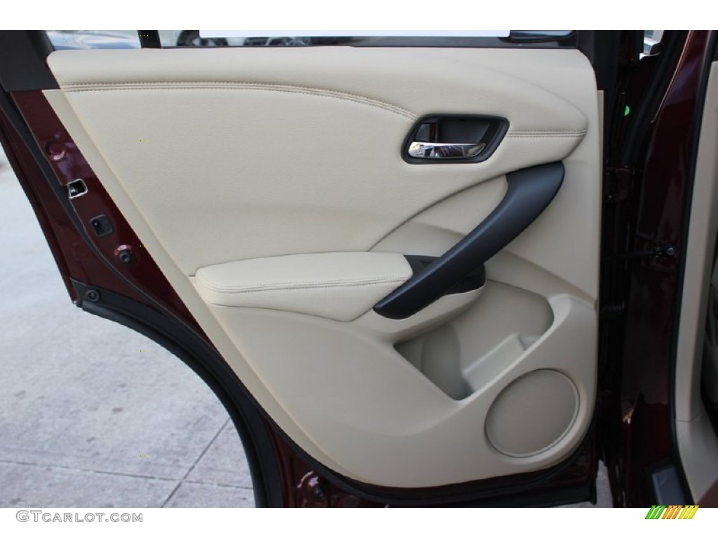 2016 Acura RDX Standard RDX Model Parchment Door Panel Photo #104695036