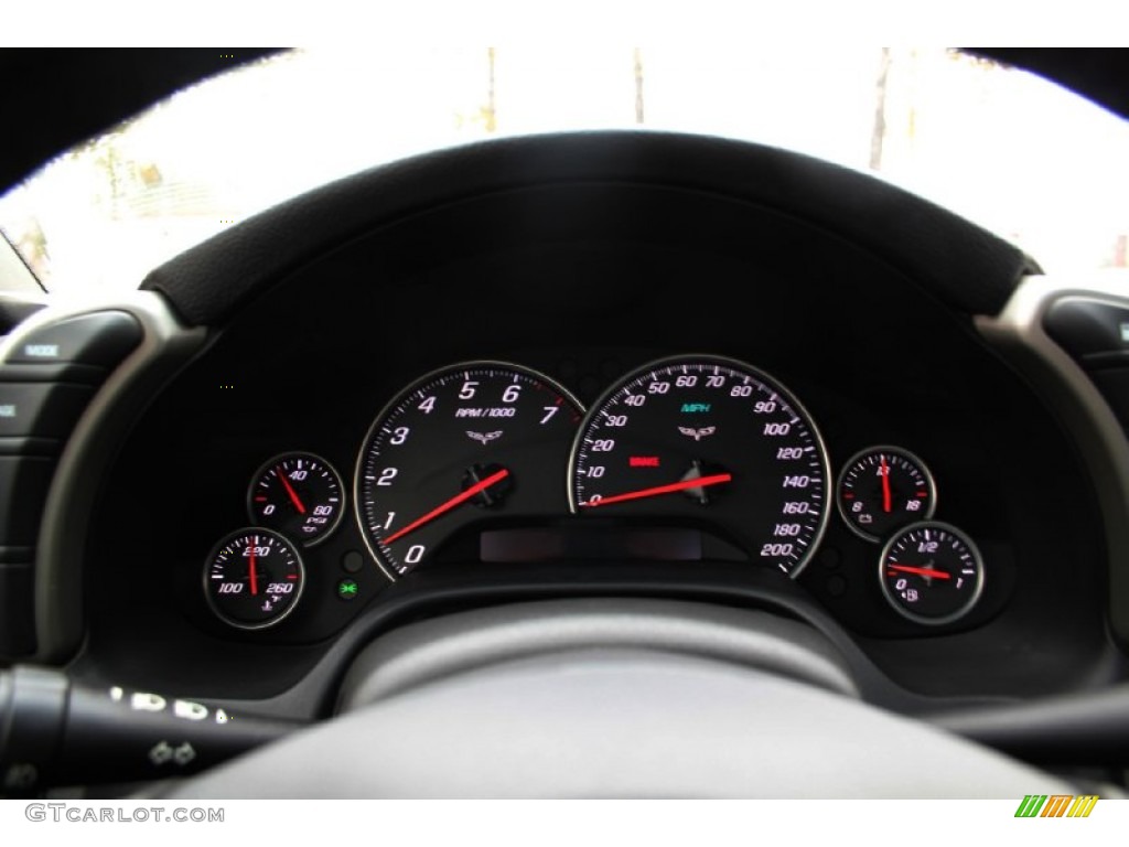 2005 Corvette Coupe - Precision Red / Ebony photo #48