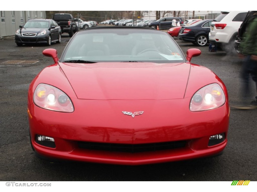 2005 Corvette Coupe - Precision Red / Ebony photo #64