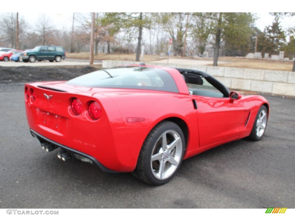 2005 Corvette Coupe - Precision Red / Ebony photo #66
