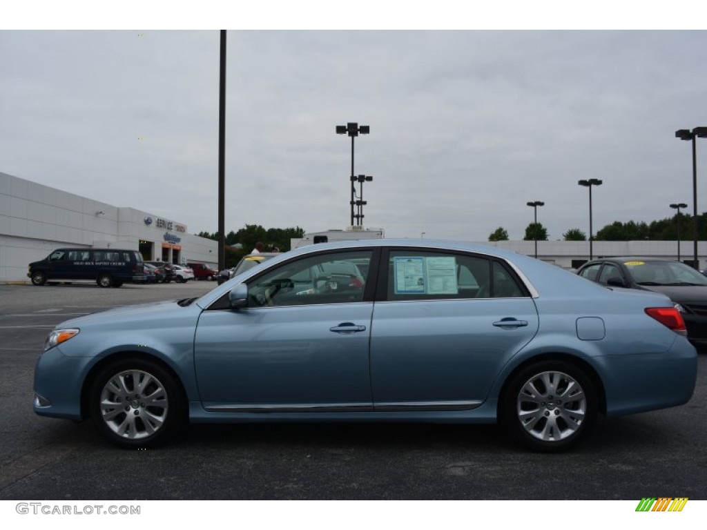 2011 Avalon Limited - Zephyr Blue Metallic / Light Gray photo #6