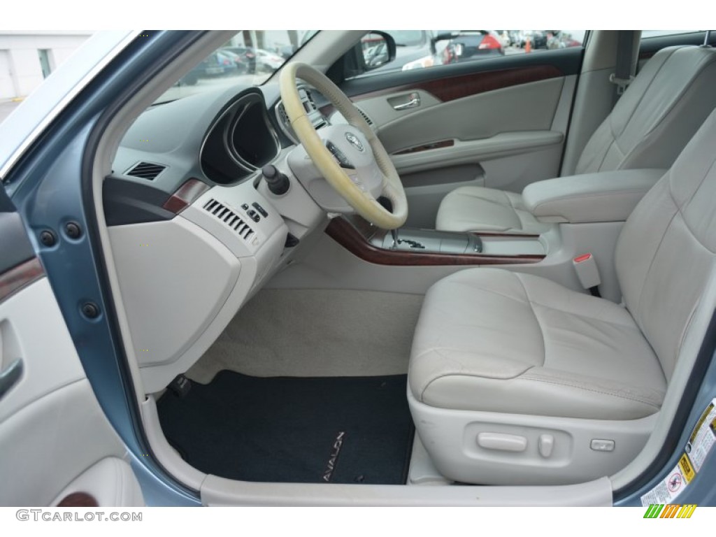 2011 Avalon Limited - Zephyr Blue Metallic / Light Gray photo #9