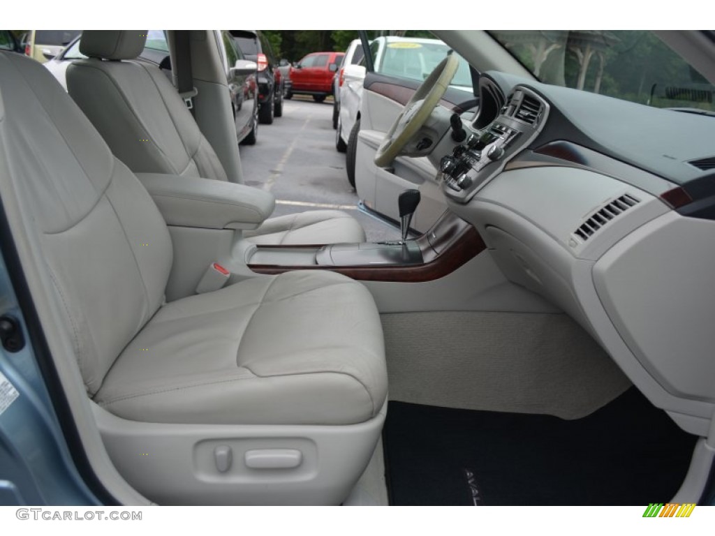 2011 Avalon Limited - Zephyr Blue Metallic / Light Gray photo #15