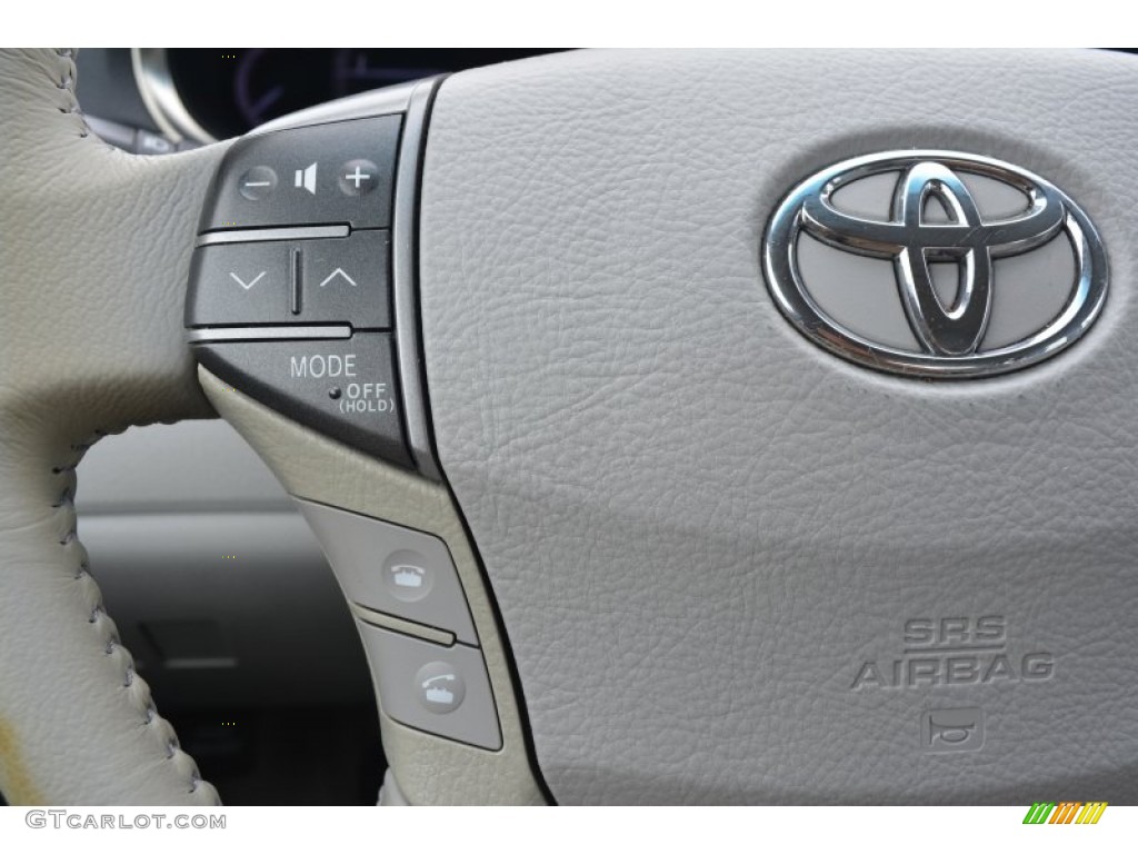 2011 Avalon Limited - Zephyr Blue Metallic / Light Gray photo #25