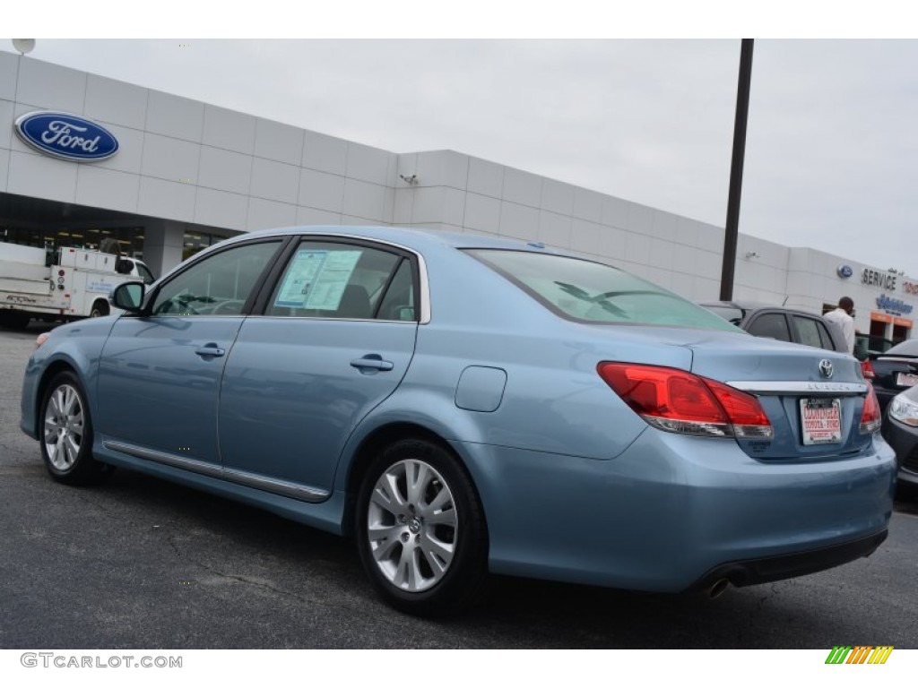 2011 Avalon Limited - Zephyr Blue Metallic / Light Gray photo #29