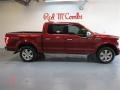 2015 Ruby Red Metallic Ford F150 Platinum SuperCrew 4x4  photo #8