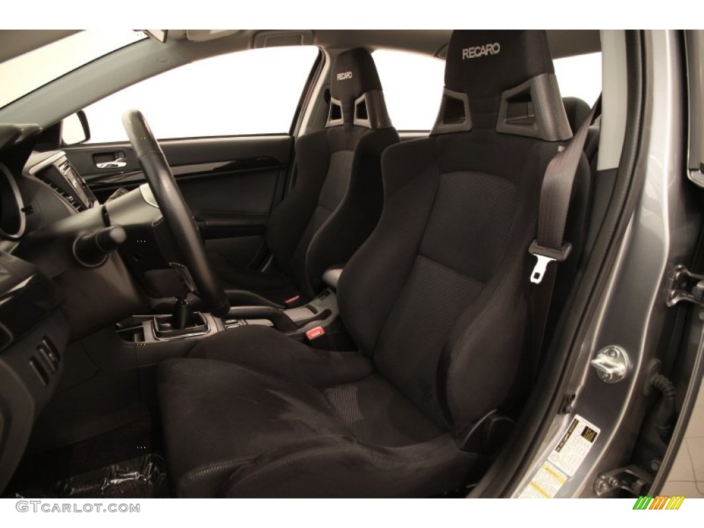 2014 Lancer Evolution GSR - Mercury Gray / Black photo #5