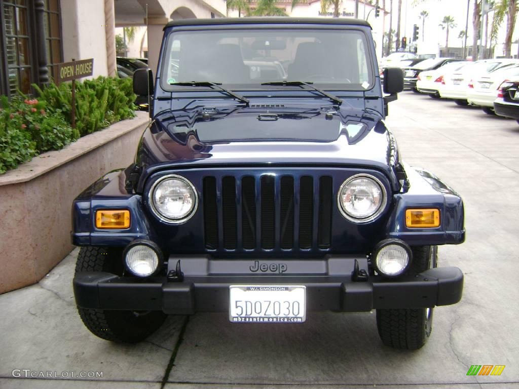2003 Wrangler X 4x4 Freedom Edition - Patriot Blue / Dark Slate Gray photo #17