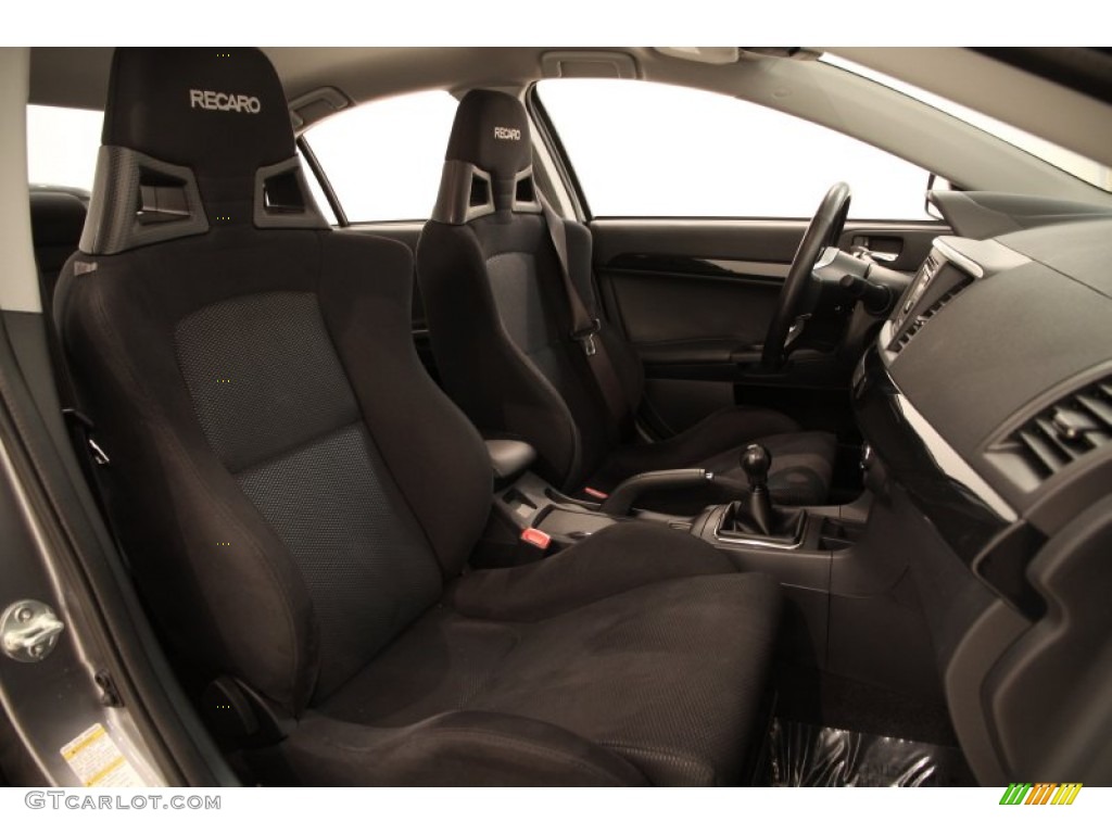 2014 Lancer Evolution GSR - Mercury Gray / Black photo #19