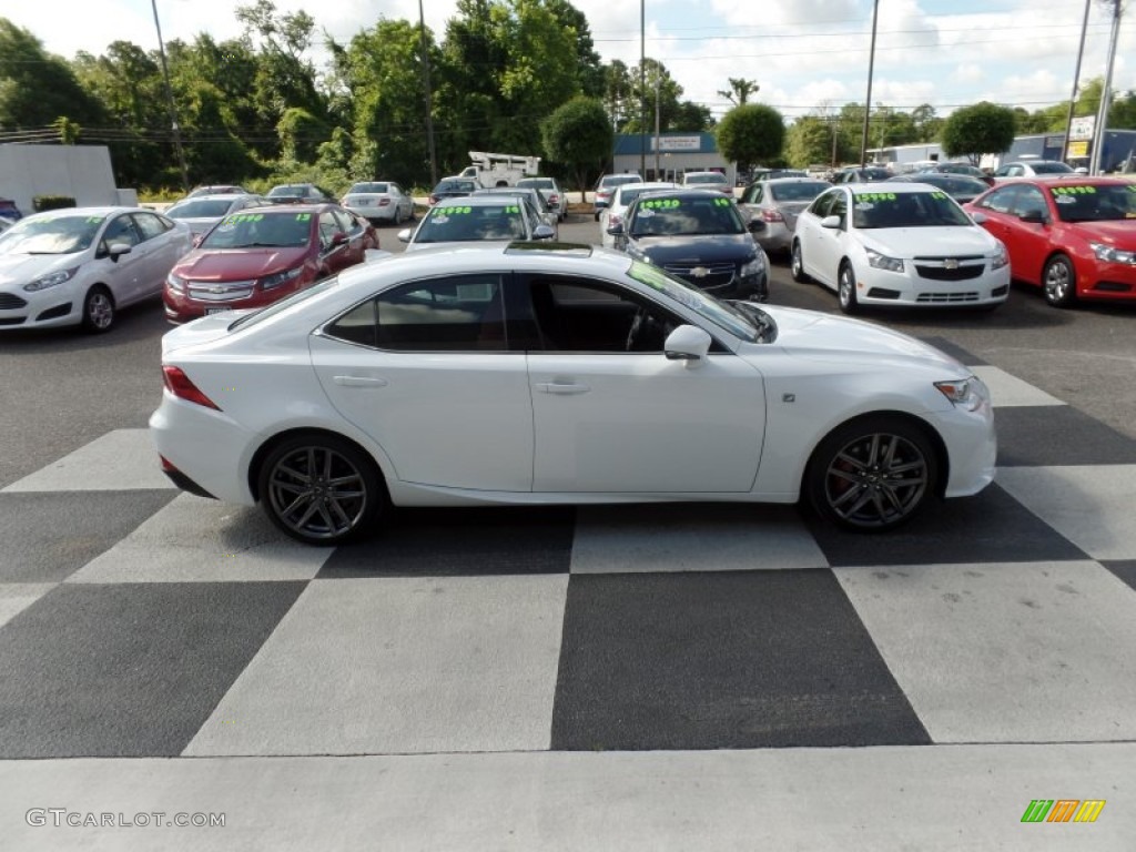 Ultra White 2015 Lexus IS 350 F Sport Exterior Photo #104697744