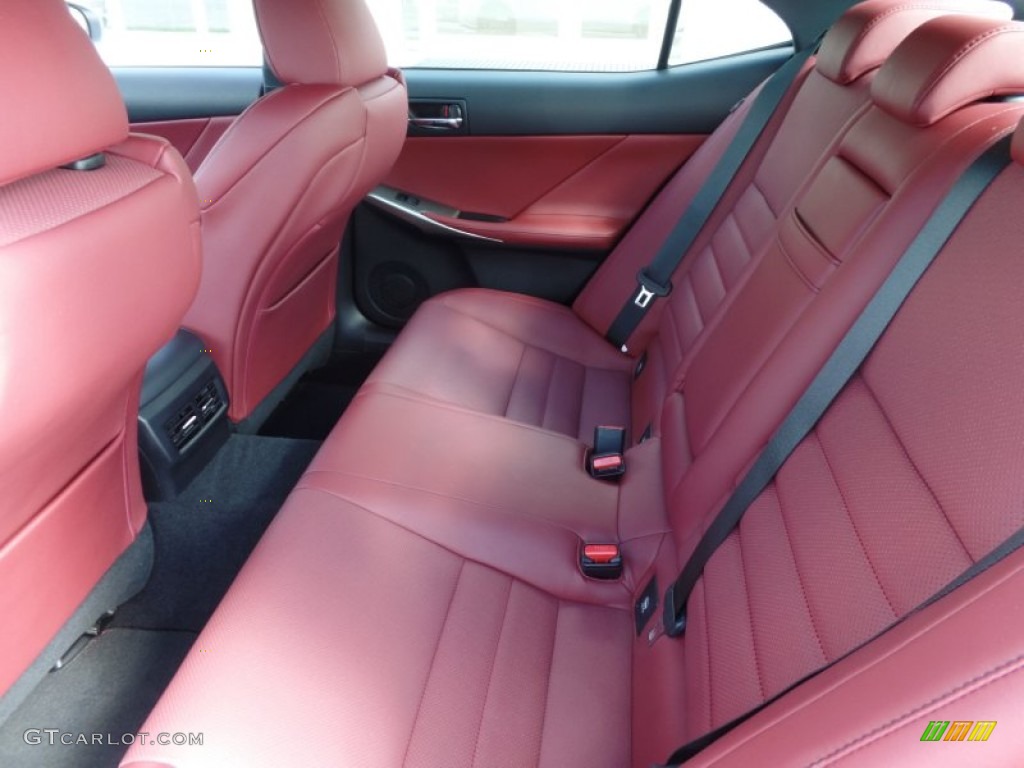 2015 Lexus IS 350 F Sport Rear Seat Photo #104697957