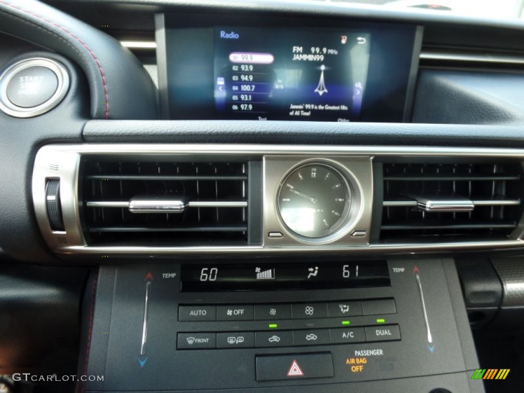 2015 Lexus IS 350 F Sport Controls Photo #104698068