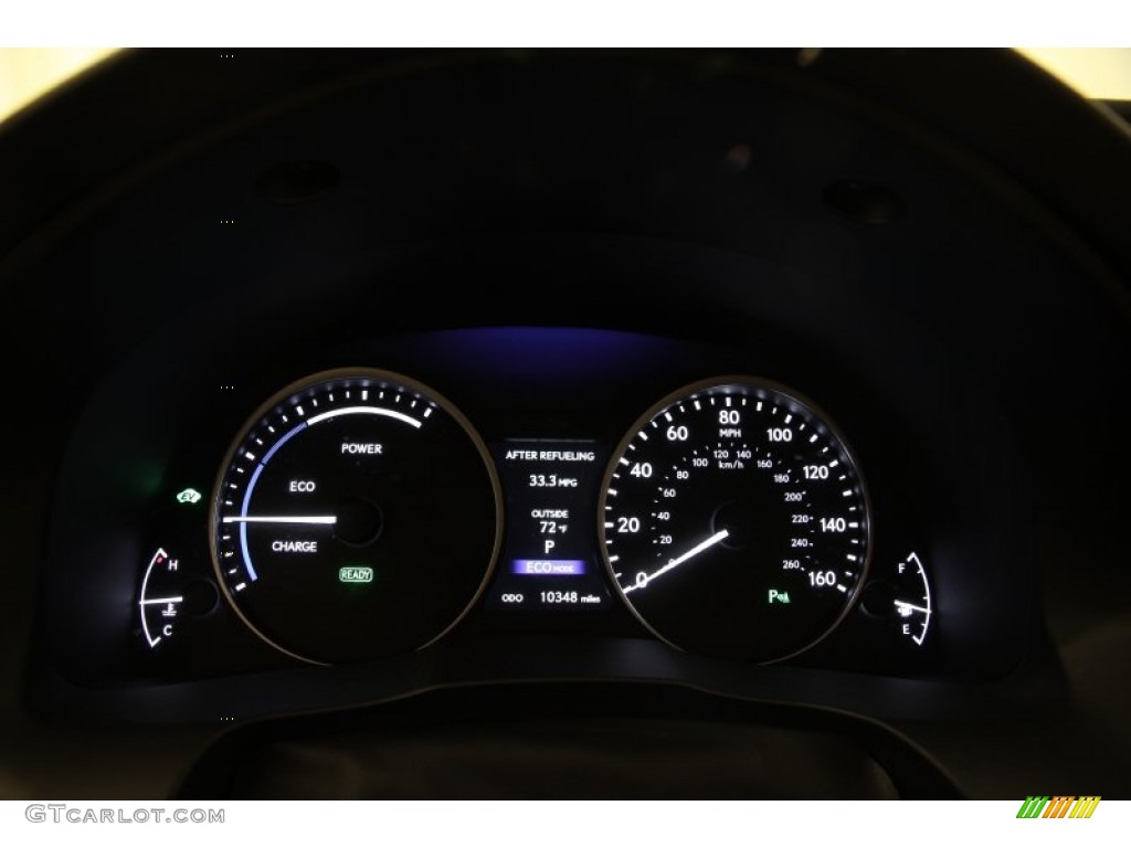 2014 Lexus ES 300h Hybrid Gauges Photos