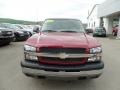 2004 Sport Red Metallic Chevrolet Silverado 1500 Z71 Crew Cab 4x4  photo #2