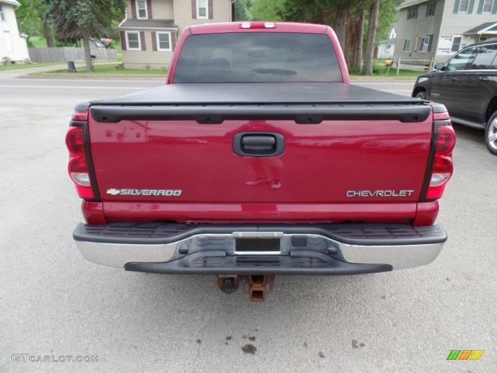 2004 Silverado 1500 Z71 Crew Cab 4x4 - Sport Red Metallic / Dark Charcoal photo #6