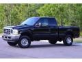 2002 Black Ford F250 Super Duty XLT SuperCab 4x4  photo #31