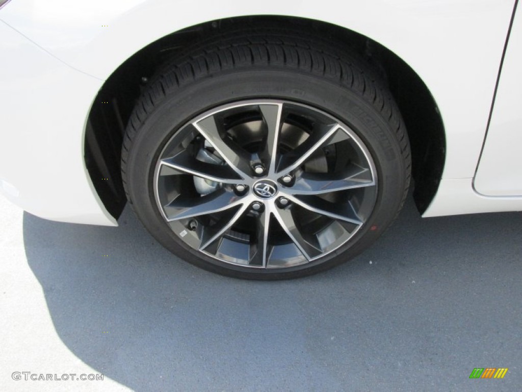 2015 Camry XSE V6 - Blizzard Pearl White / Black photo #11