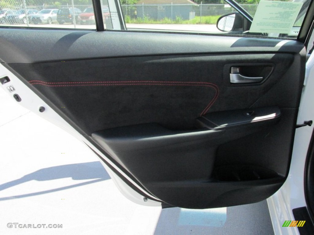 2015 Camry XSE V6 - Blizzard Pearl White / Black photo #17