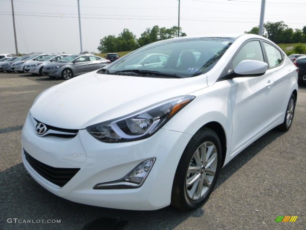 White 2016 Hyundai Elantra SE Exterior Photo #104703726
