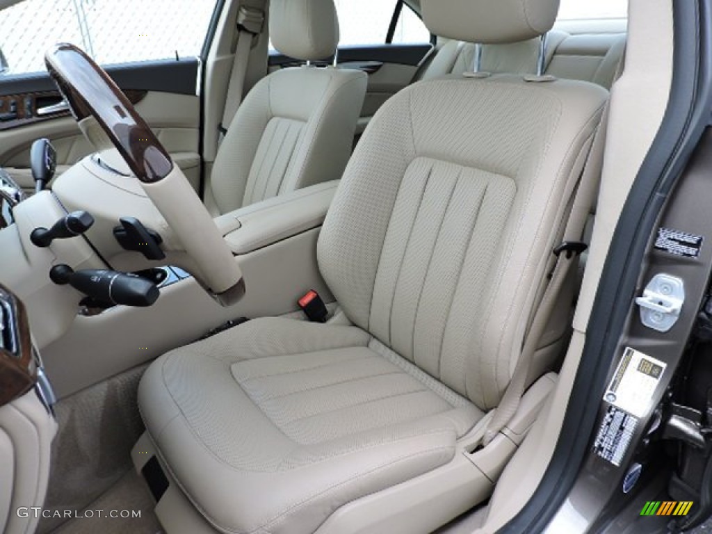 2012 CLS 550 4Matic Coupe - Indium Grey Metallic / Almond/Mocha photo #10