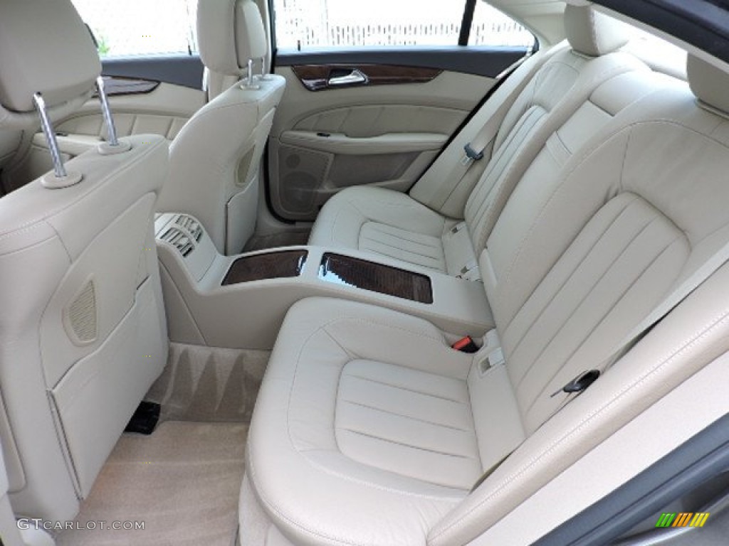 2012 CLS 550 4Matic Coupe - Indium Grey Metallic / Almond/Mocha photo #11