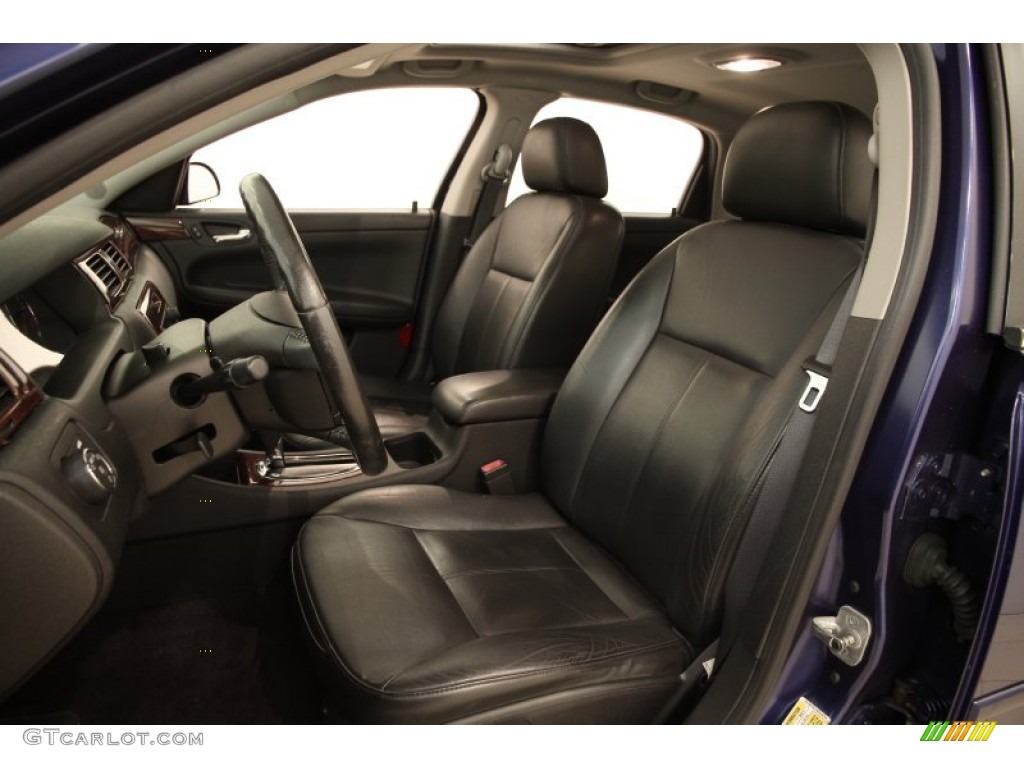 Ebony Black Interior 2006 Chevrolet Impala LT Photo #104705883