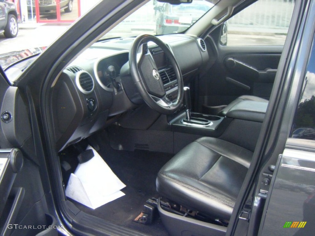 2007 Mountaineer Premier AWD - Black / Charcoal Black photo #6