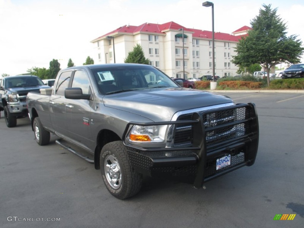 2012 Ram 2500 HD SLT Crew Cab 4x4 - Mineral Gray Metallic / Dark Slate/Medium Graystone photo #1