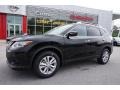 2015 Super Black Nissan Rogue SV AWD  photo #1