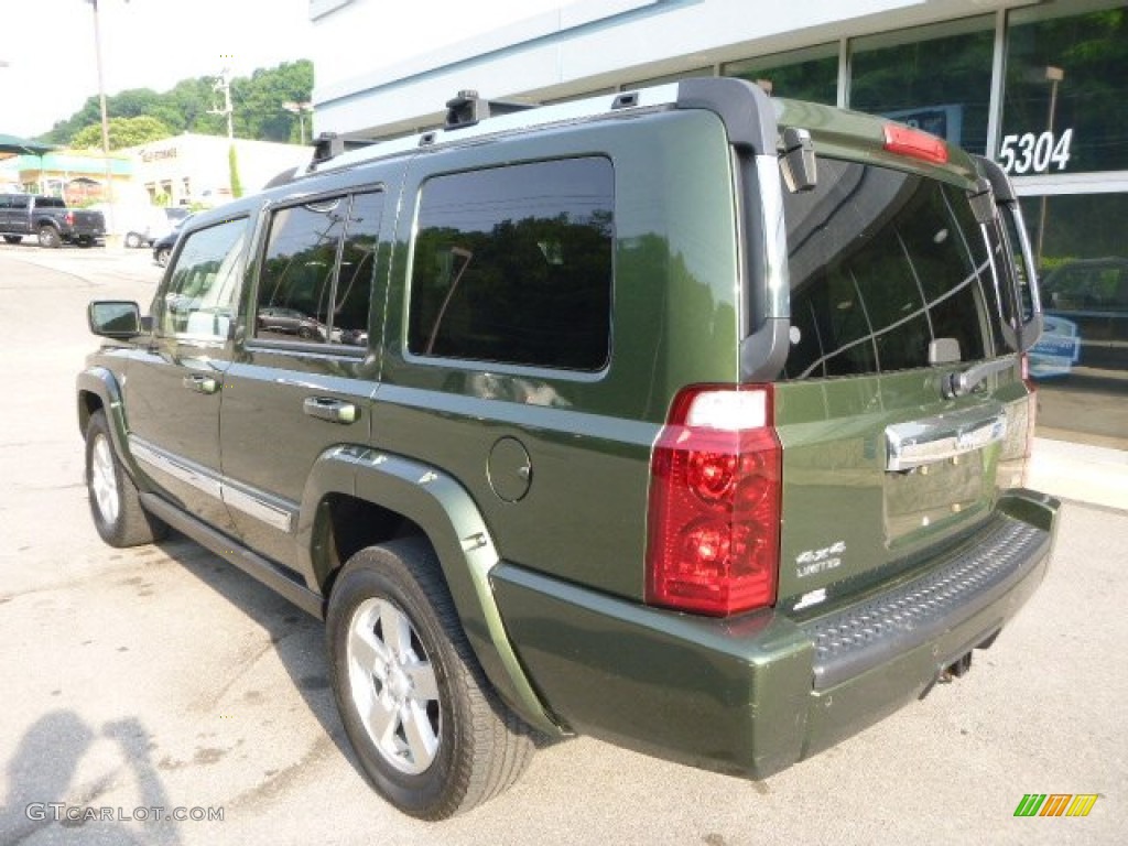 2007 Commander Limited 4x4 - Jeep Green Metallic / Dark Khaki/Light Graystone photo #9