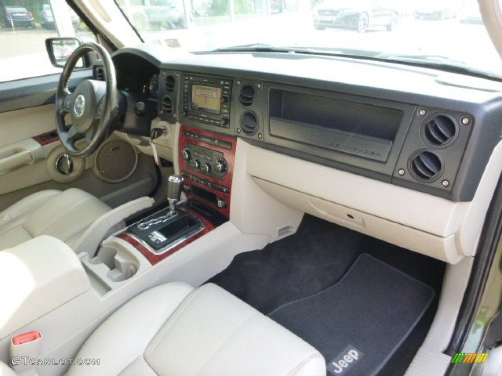 2007 Commander Limited 4x4 - Jeep Green Metallic / Dark Khaki/Light Graystone photo #12