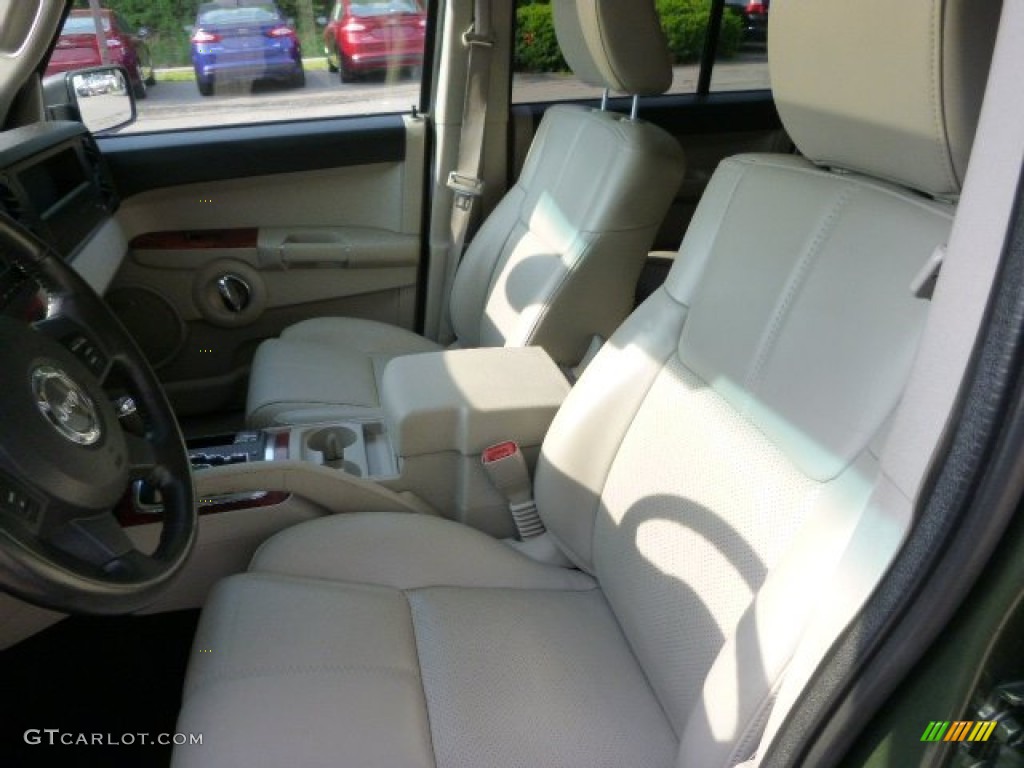 2007 Commander Limited 4x4 - Jeep Green Metallic / Dark Khaki/Light Graystone photo #15