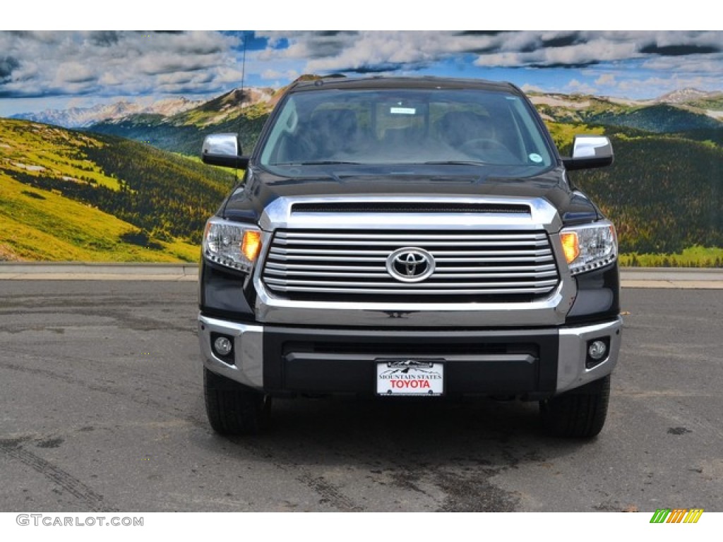 2015 Tundra Limited Double Cab 4x4 - Attitude Black Metallic / Graphite photo #2