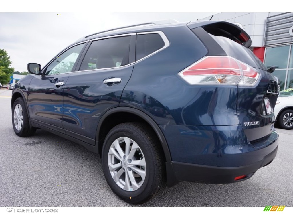 2015 Rogue SV - Arctic Blue Metallic / Almond photo #3