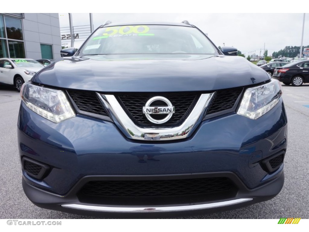 2015 Rogue SV - Arctic Blue Metallic / Almond photo #8