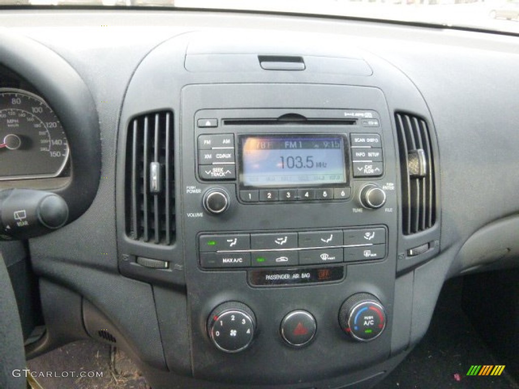 2009 Elantra Touring - Vivid Blue / Black photo #3