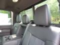 White Platinum - F350 Super Duty Lariat Crew Cab 4x4 Photo No. 12