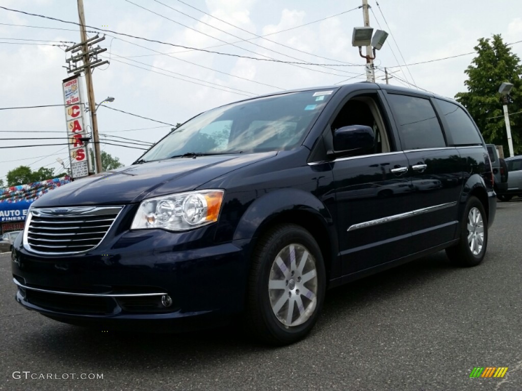 True Blue Pearl Chrysler Town & Country