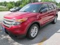 2015 Ruby Red Ford Explorer FWD  photo #7