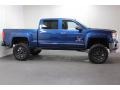 Stone Blue Metallic 2015 GMC Sierra 1500 SLT Crew Cab Exterior