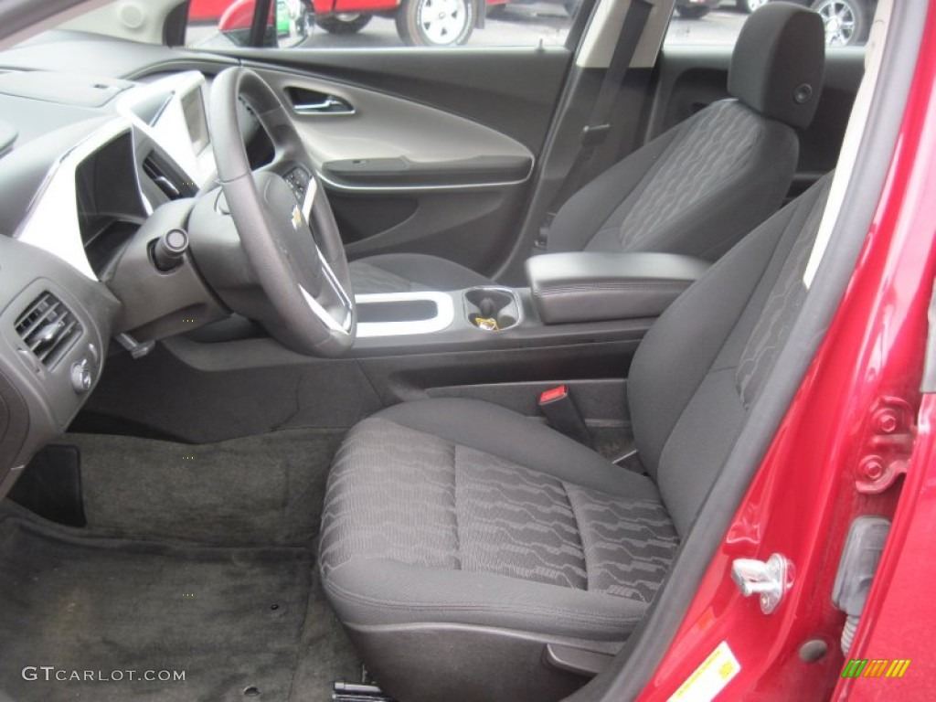 2012 Volt Hatchback - Crystal Red Tintcoat / Jet Black/Ceramic White Accents photo #18