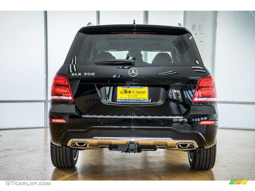 2015 GLK 350 - Black / Black photo #4