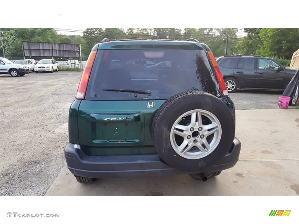 1999 CR-V EX 4WD - Clover Green Pearl / Charcoal photo #4