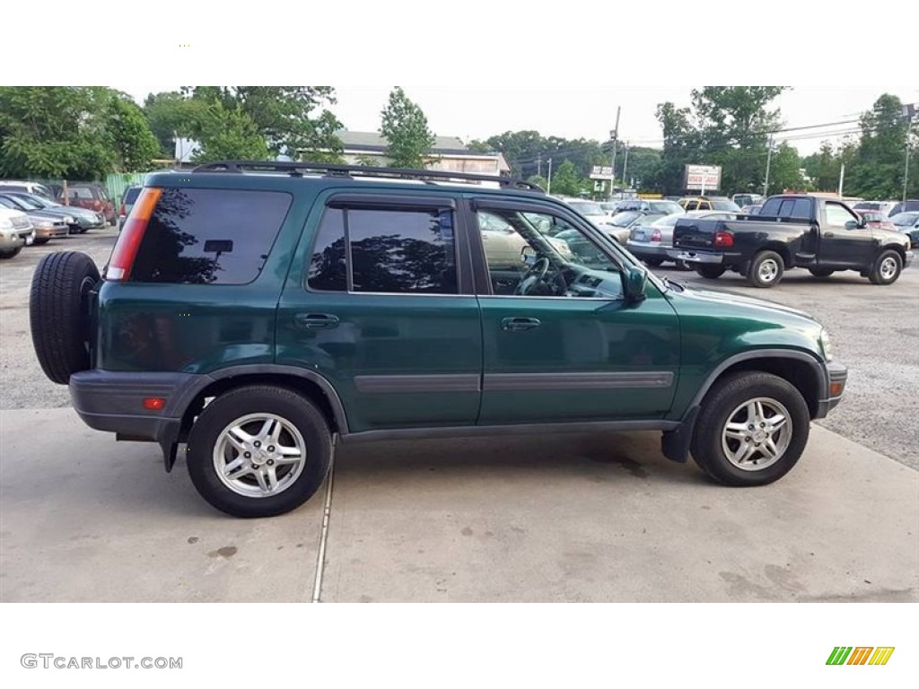 1999 CR-V EX 4WD - Clover Green Pearl / Charcoal photo #6