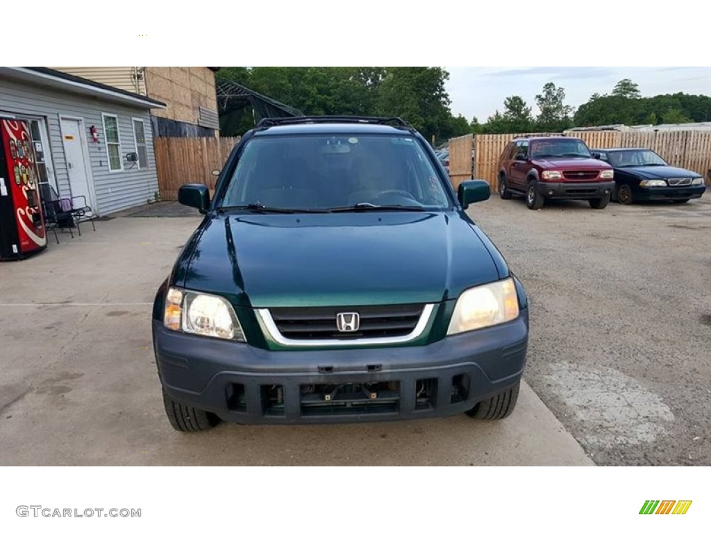 1999 CR-V EX 4WD - Clover Green Pearl / Charcoal photo #8