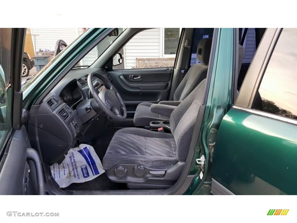 1999 CR-V EX 4WD - Clover Green Pearl / Charcoal photo #11